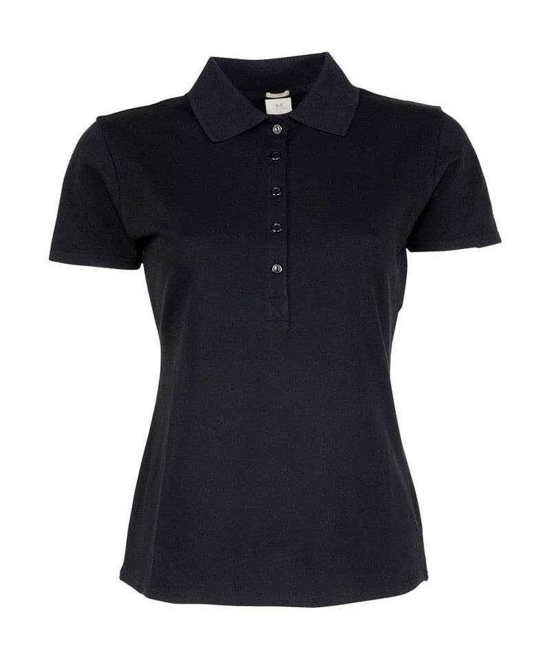 Polo donna elasticizzata stretch TJ145 26 polo-donna-elasticizzata-stretch-TJ145-nero