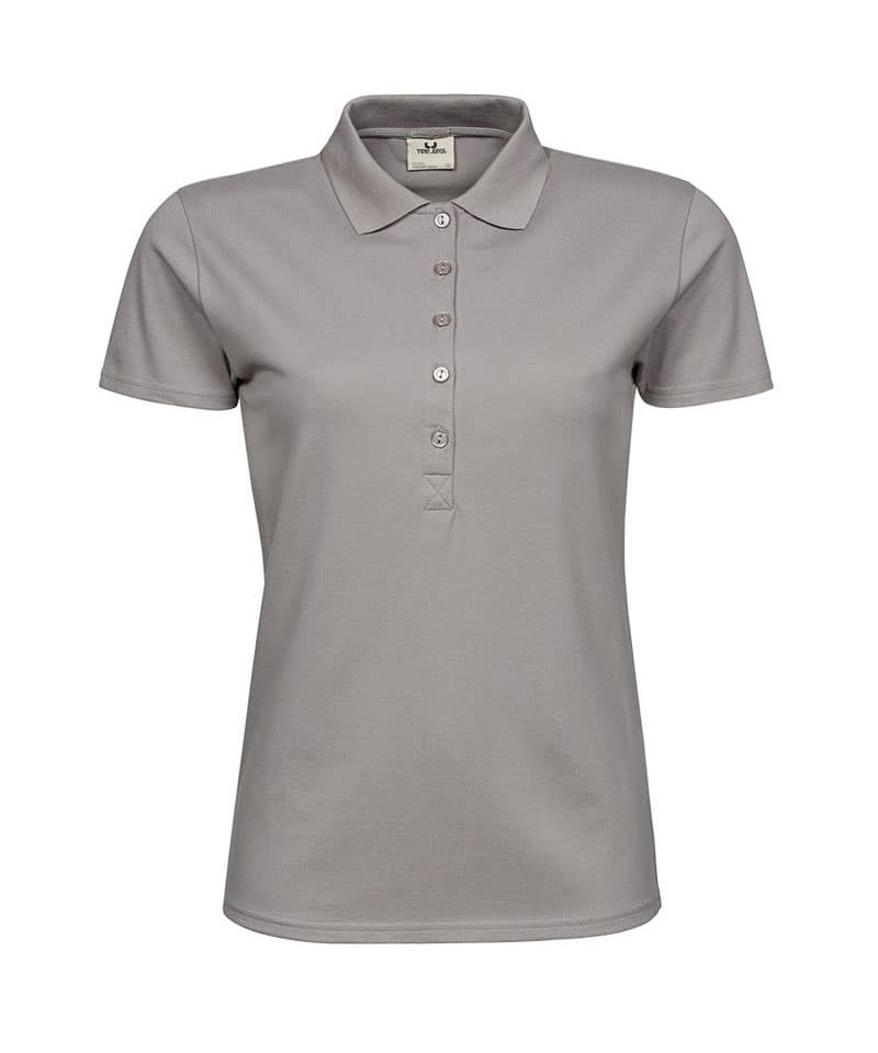 Polo donna elasticizzata stretch TJ145 19 polo-donna-elasticizzata-stretch-TJ145-stone