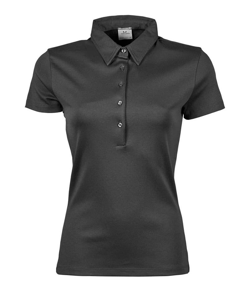 Polo donna in cotone TJ1441 12 polo-donna-in-cotone-TJ1441-grigio-scuro