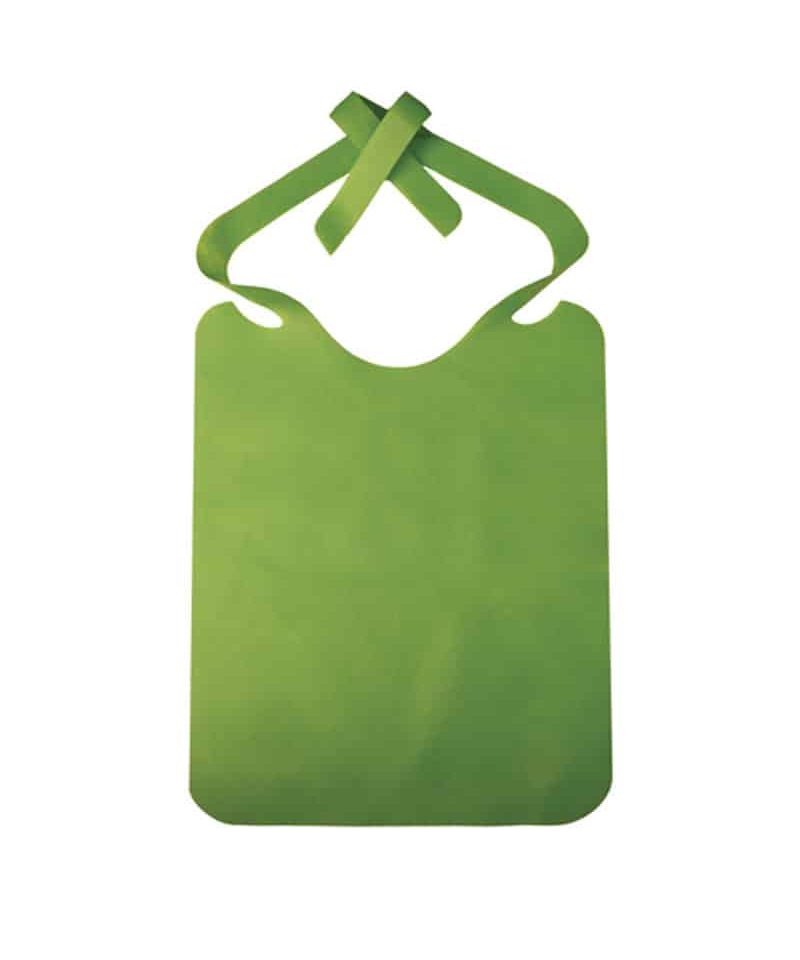 Bavagli in TNT PC500 - gadget promozionale uso non professionale 10 Bavagli-ristorante-personalizzati-in-TNT-PC500-verde
