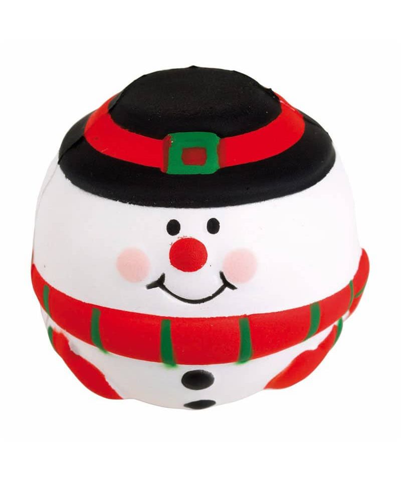 Pallina anti-stress natale pupazzo di neve 0902285 (min.50pz) 5 pallina-anti-stress-natale-pupazzo-di-neve-0902285-b