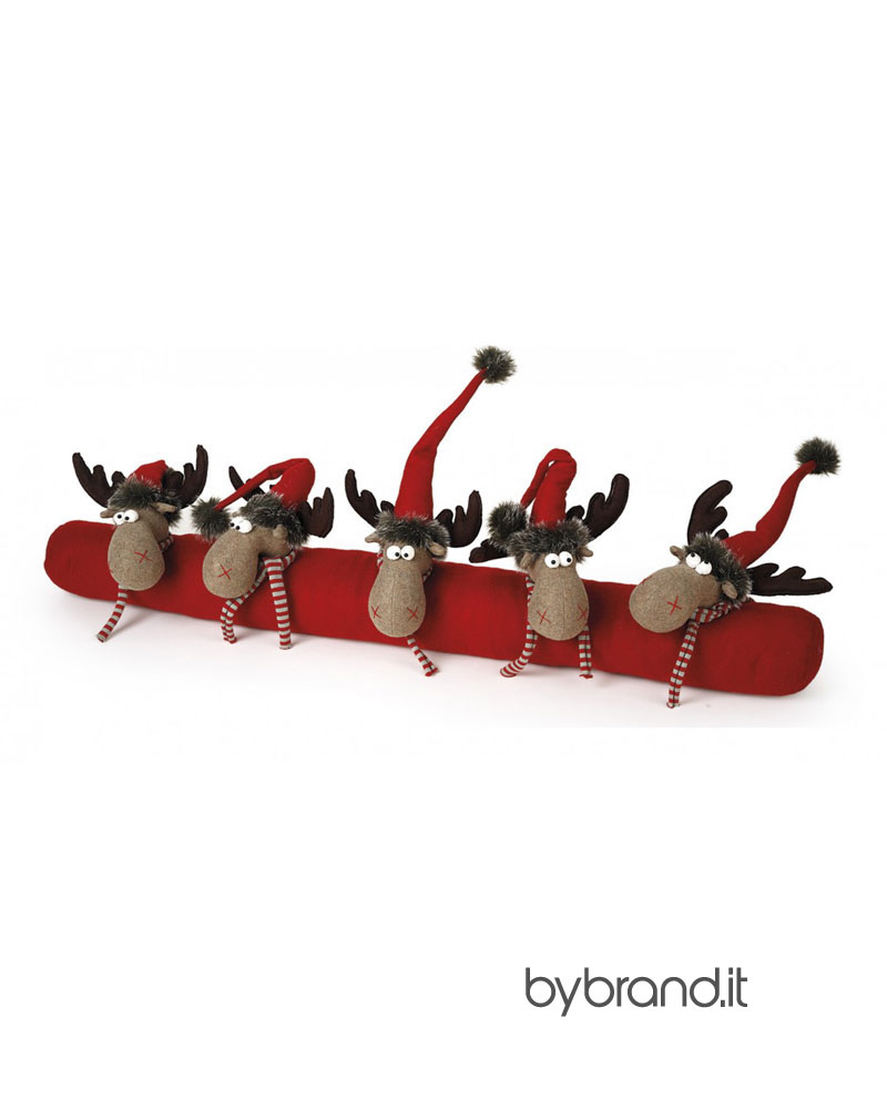 Paraspifferi per porta natalizi tubo antispifferi con renne 9068 – Bybrand  Roma