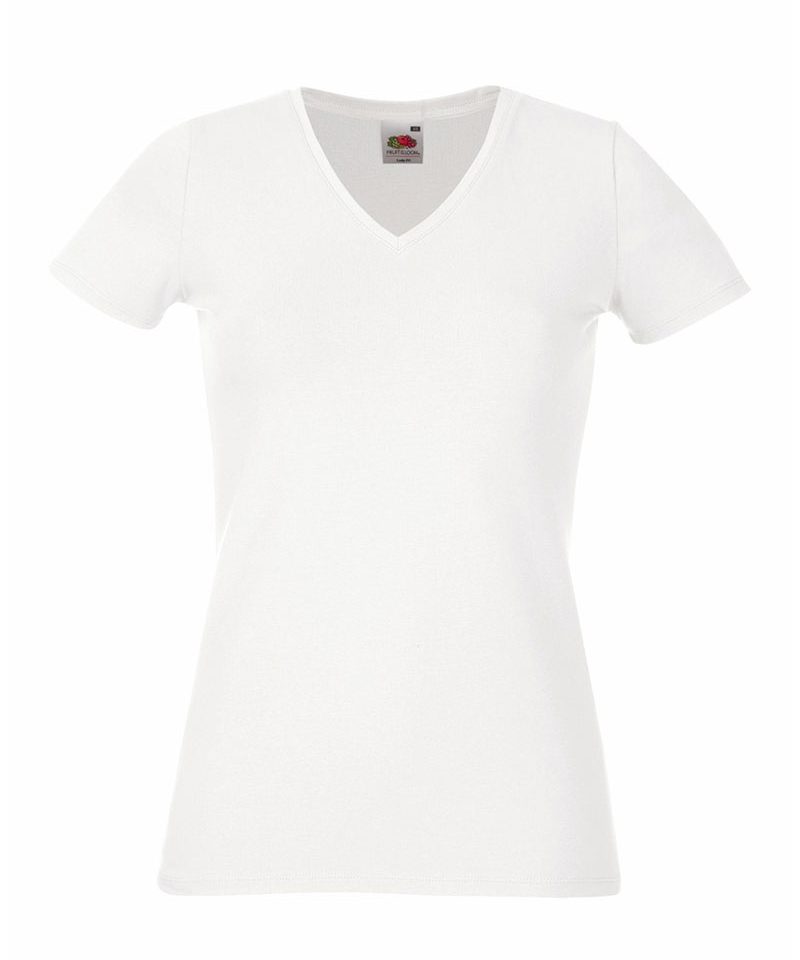 T-shirt donna collo V Fruit of the Loom FR613820 9 t-shirt-donna-personalizzate-collo-V-fruit-of-the-loom-FR613820-bianco