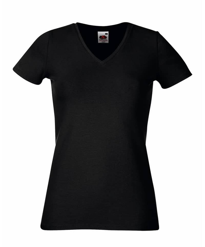 T-shirt donna collo V Fruit of the Loom FR613820 14 t-shirt-donna-personalizzate-collo-V-fruit-of-the-loom-FR613820-nero