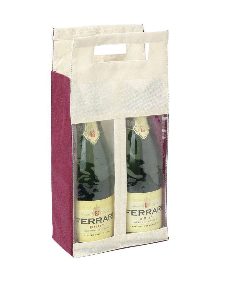 Borsa portabottiglie in tnt con finestra 05034 - 100 pezzi per colore 7 Borsa-portabottiglie-in-tnt-con-finestra-05034
