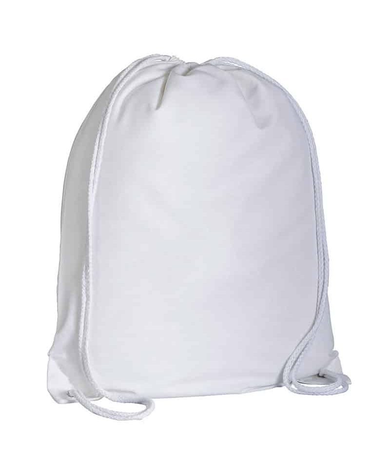 Zainetti personalizzabili sacche portascarpe in cotone 16134 20 zainetti-personalizzati-sacche-portascarpe-in-cotone-16134-bianco