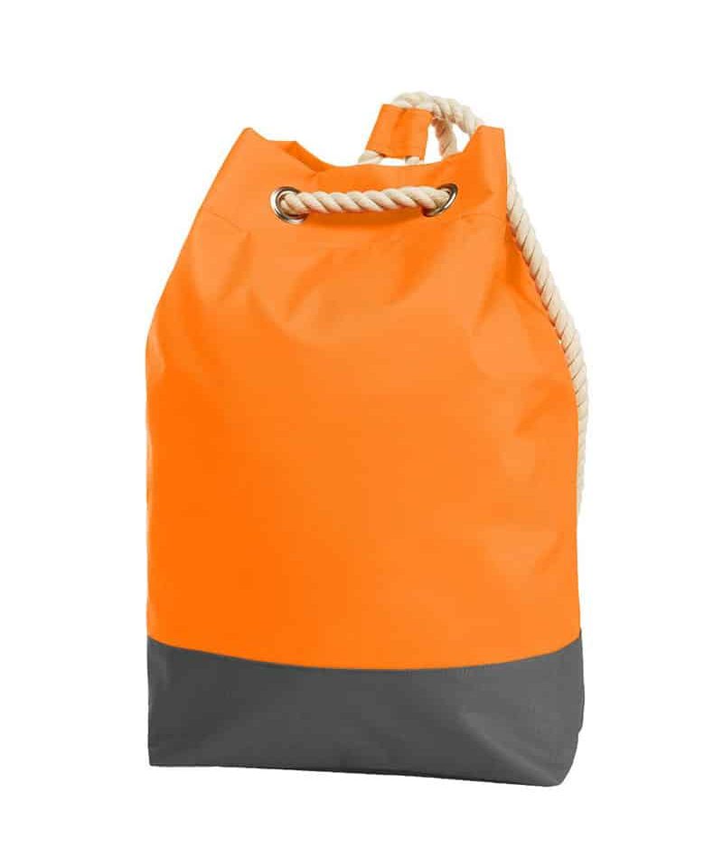 Sacche mare bicolore Halfar H1809996 14 sacche-mare-personalizzate-bicolore-H1809996-arancio