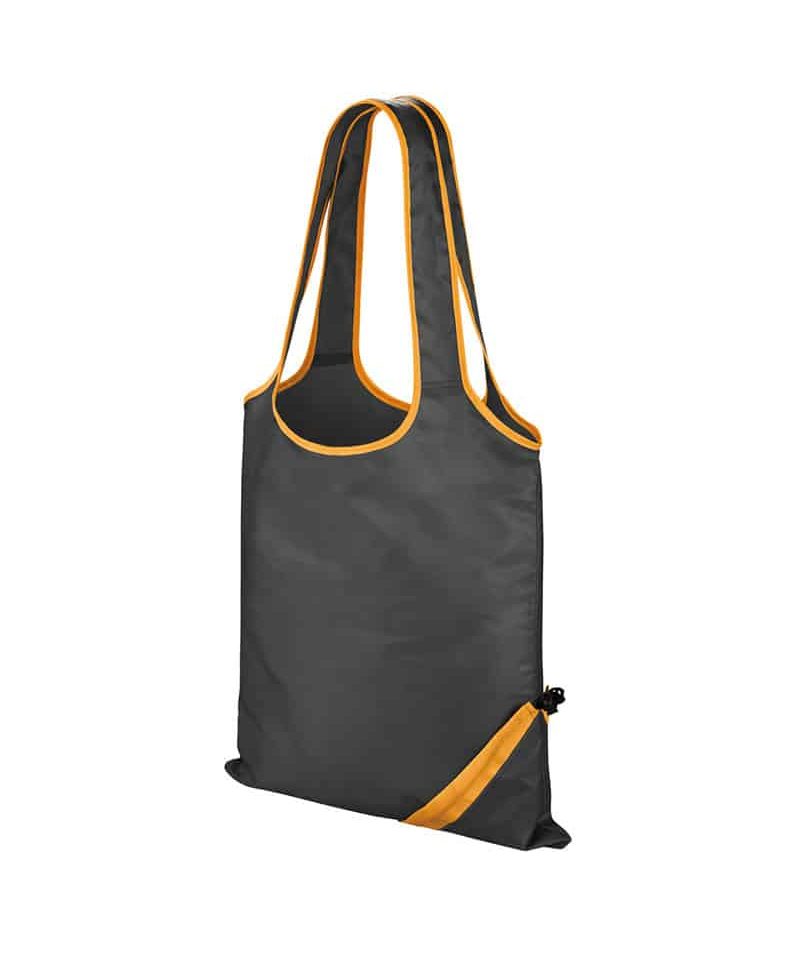 Shopper richiudibile in poliestere Result RER002X 16 SHOPPER-RICHIUDIBILE-IN-POLIESTERE-RESULT-RER002X-nero-arancio