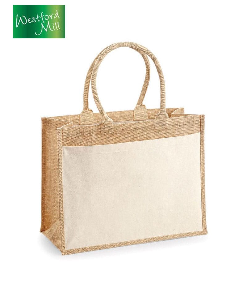 shopper-in-juta-laminata-con-tasca-in-cotone-Westford-mill-W427-b
