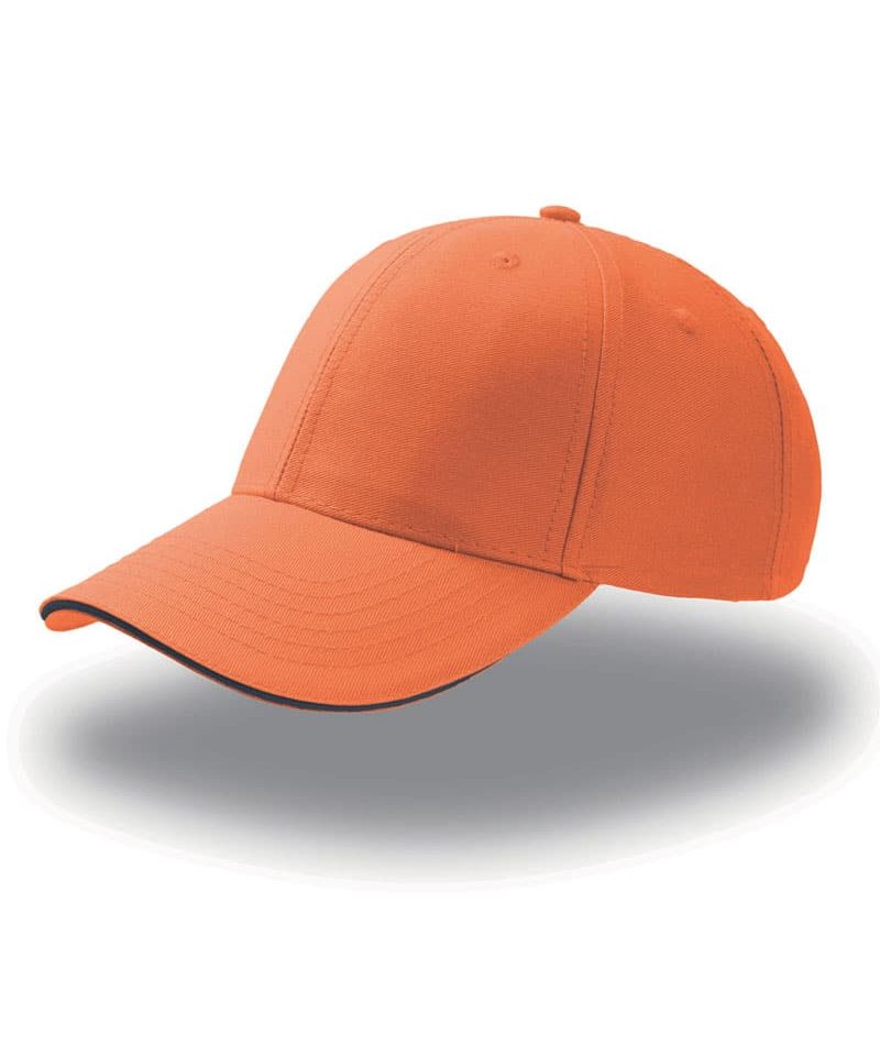Cappellini baseball Atlantis Sport Sandwich ATSPSA 28 CAPPELLINI-BASEBALL-PERSONALIZZATI-ATLANTIS-ATSPSA-arancio-blu