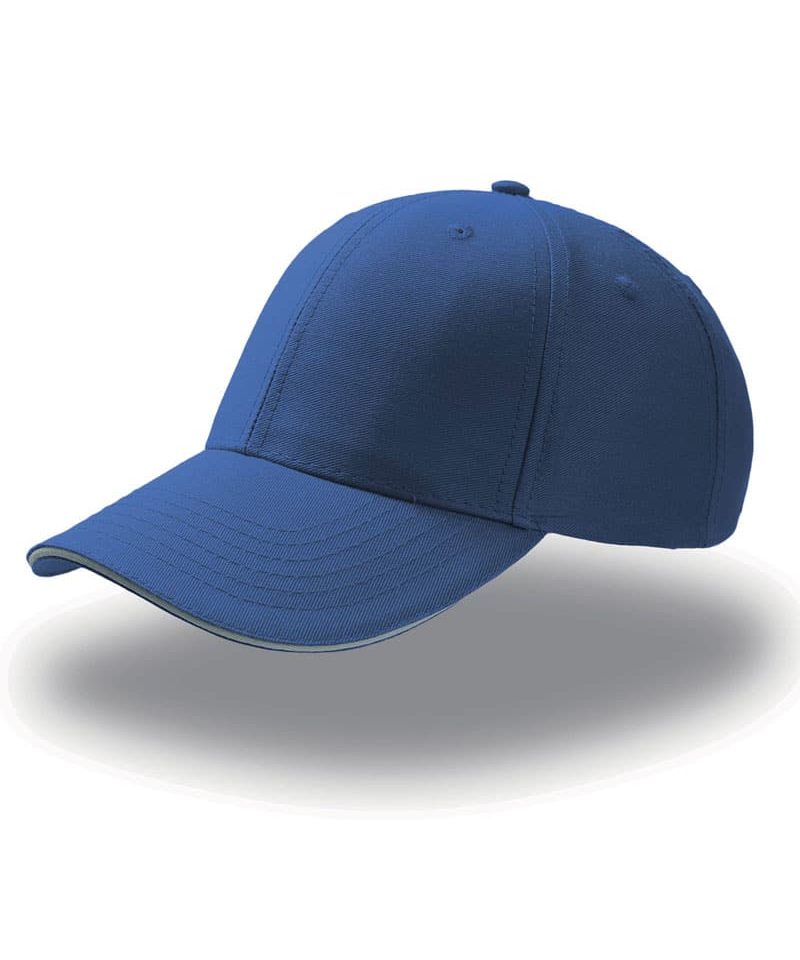 Cappellini baseball Atlantis Sport Sandwich ATSPSA 38 CAPPELLINI-BASEBALL-PERSONALIZZATI-ATLANTIS-ATSPSA-blu-royal-bianco