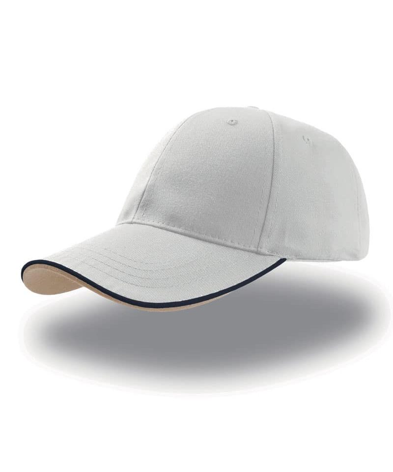 Cappellini baseball piping sandwich Atlantis Zoom Piping ATZOPI 18 Cappellini-baseball-piping-sandwich-Atlantis-ATZOPI-bianco
