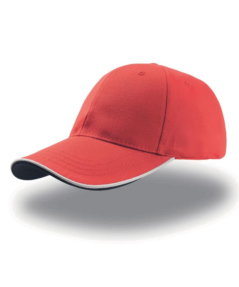 Cappellini-baseball-piping-sandwich-Atlantis-ATZOPI-rosso