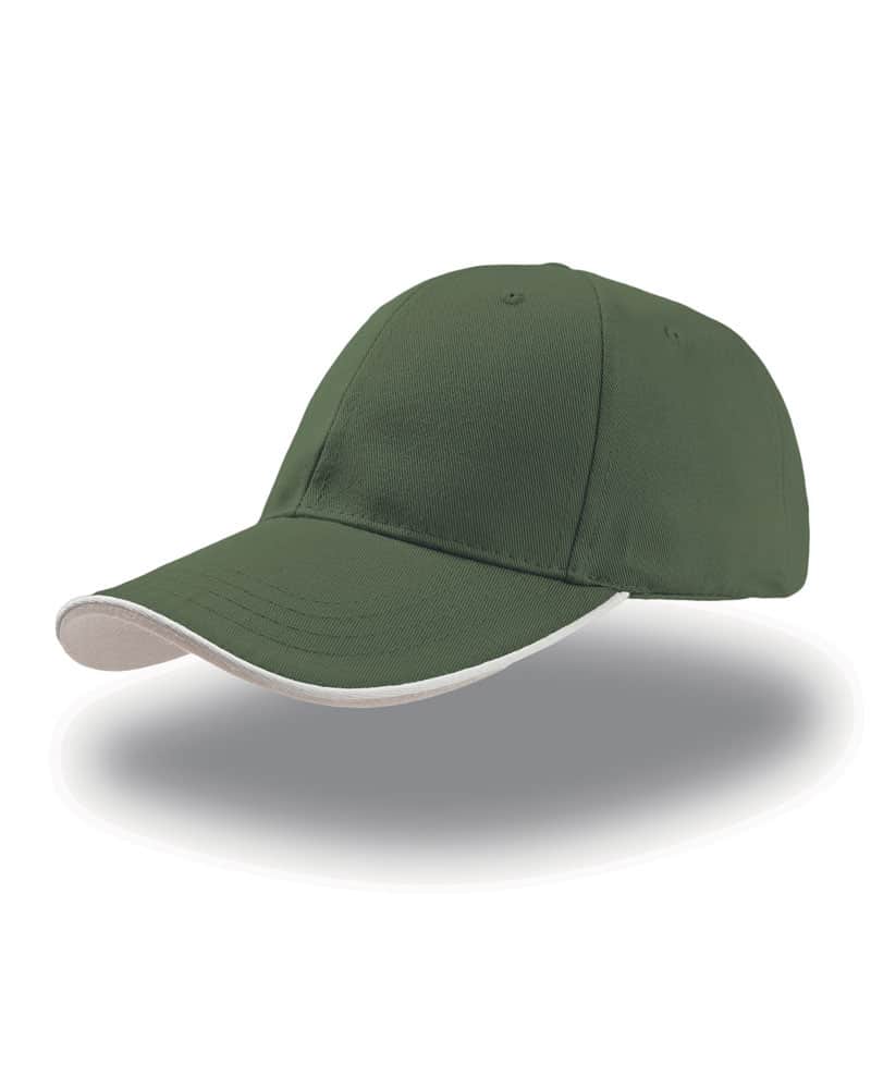 Cappellini baseball piping sandwich Atlantis Zoom Piping ATZOPI 10 Cappellini-baseball-piping-sandwich-Atlantis-ATZOPI-verde-sabbia