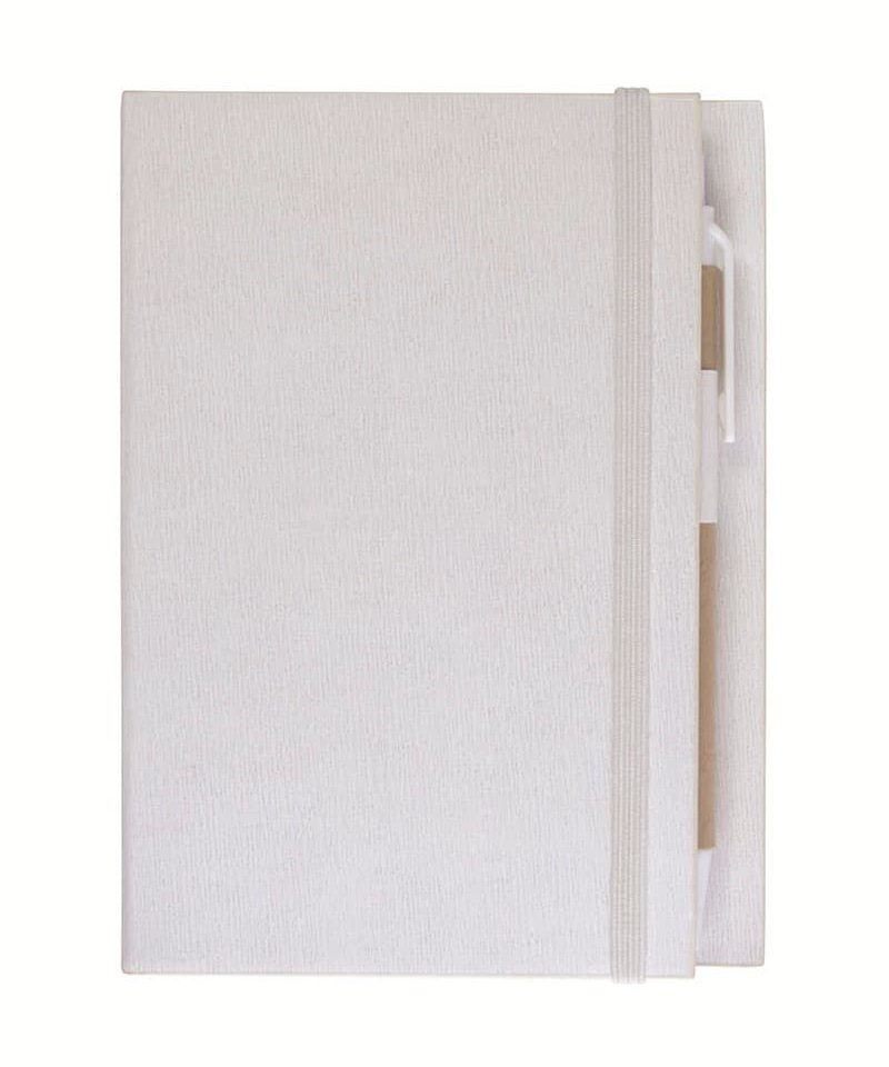 Notes 6x13cm con penna e foglietti adesivi 18408 (min. 50pz) 13 Notes-6x13cm-con-penna-e-foglietti-adesivi-18408-bianco