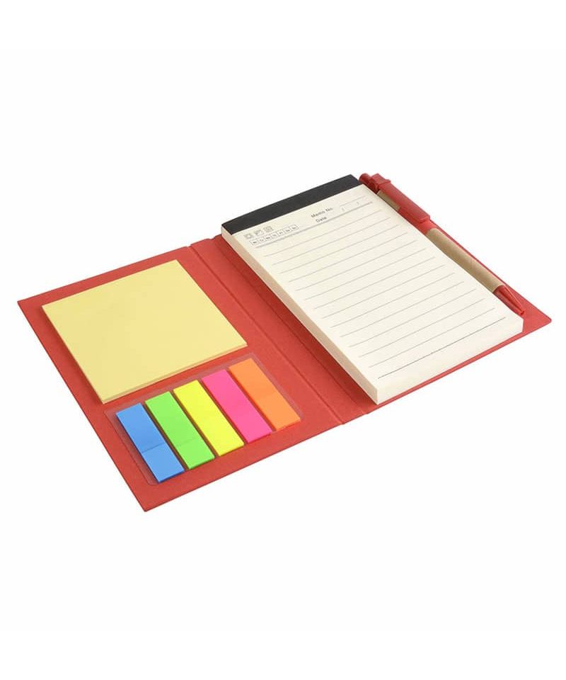 Notes 6x13cm con penna e foglietti adesivi 18408 (min. 50pz) 18 Notes-6x13cm-con-penna-e-foglietti-adesivi-18408-rosso-aperto