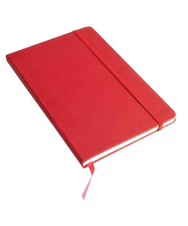 Notes con elastico 17475 (min. 50pz) 18 Notes-A5-con-elastico-tipo-moleskine-17475-rosso