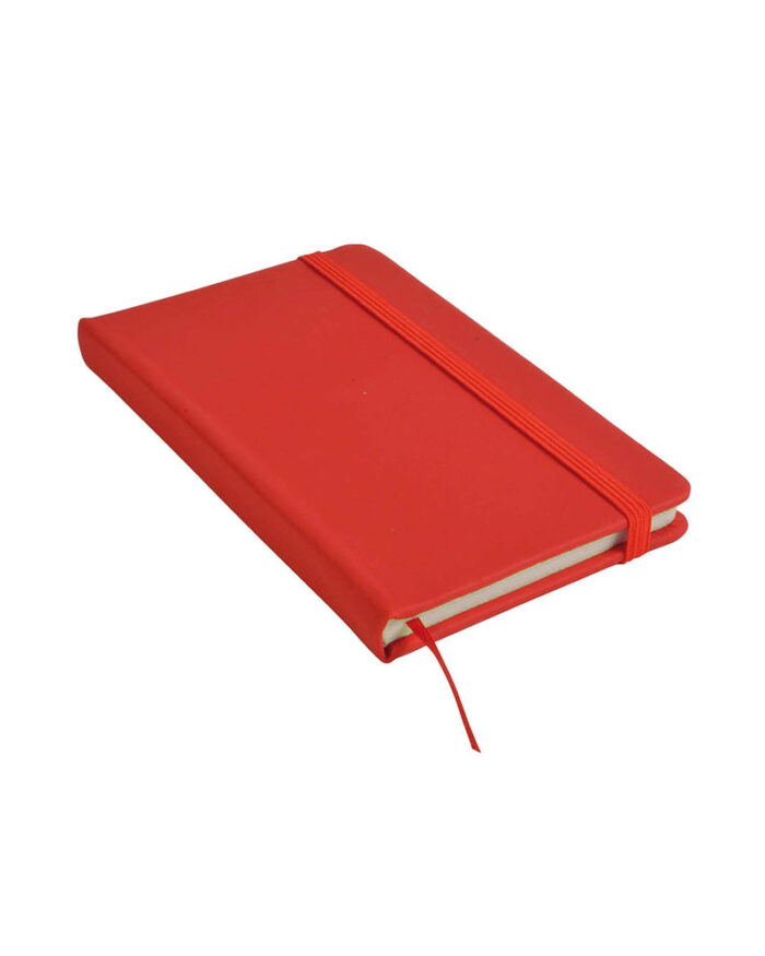 Notes con elastico 9x14 cm 17474 rosso