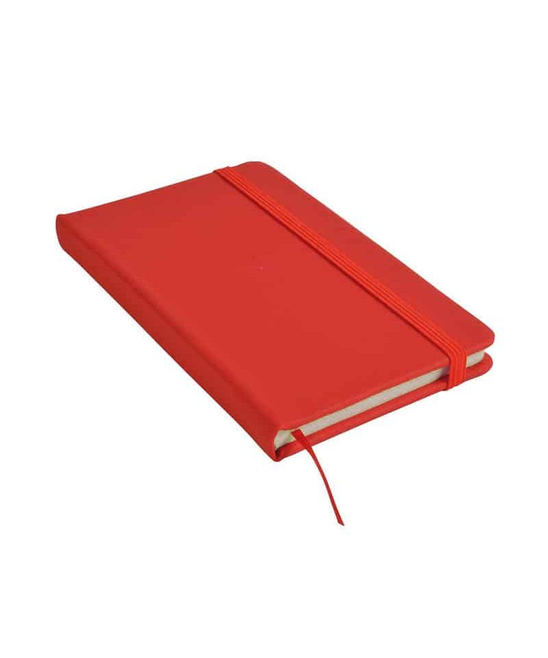 Notes con elastico 9x14 cm 17474 rosso