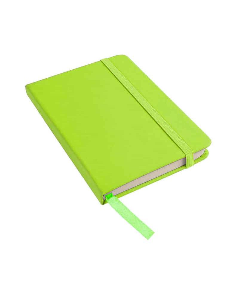 Notes con elastico 9x14 cm 17474 verde