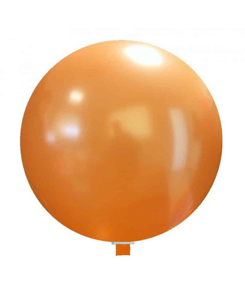 Palloncini personalizzati rotondi giganti metallizzati 75cm (min.10pz) 35 palloncini giganti metallizzati