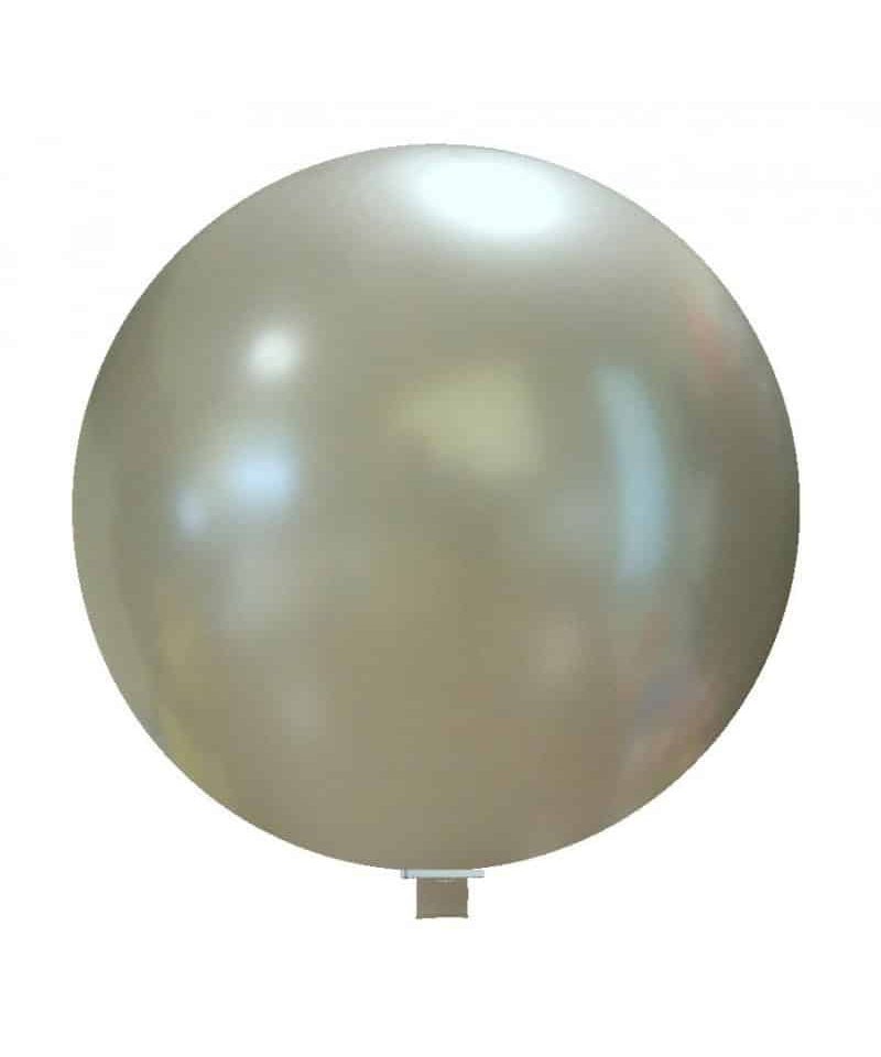 Palloncini personalizzati rotondi giganti metallizzati 75cm (min.10pz) 34 palloncini giganti metallizzati