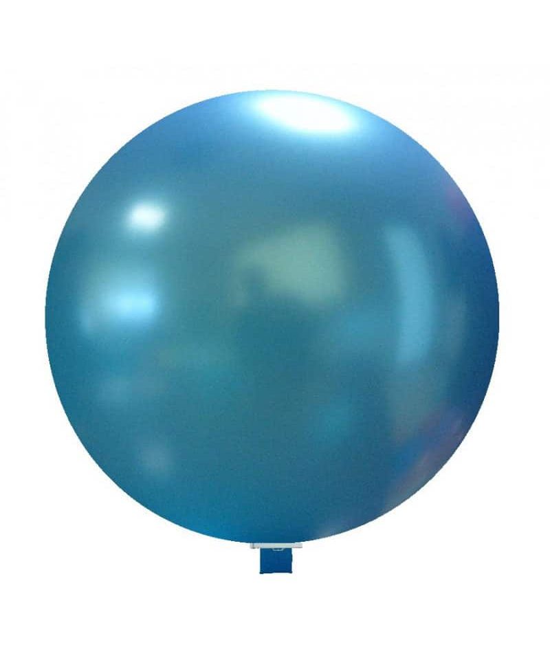 Palloncini personalizzati rotondi giganti metallizzati 75cm (min.10pz) 32 palloncini giganti metallizzati
