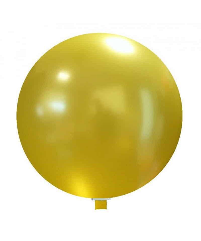 Palloncini personalizzati rotondi giganti metallizzati 75cm (min.10pz) 30 palloncini giganti metallizzati
