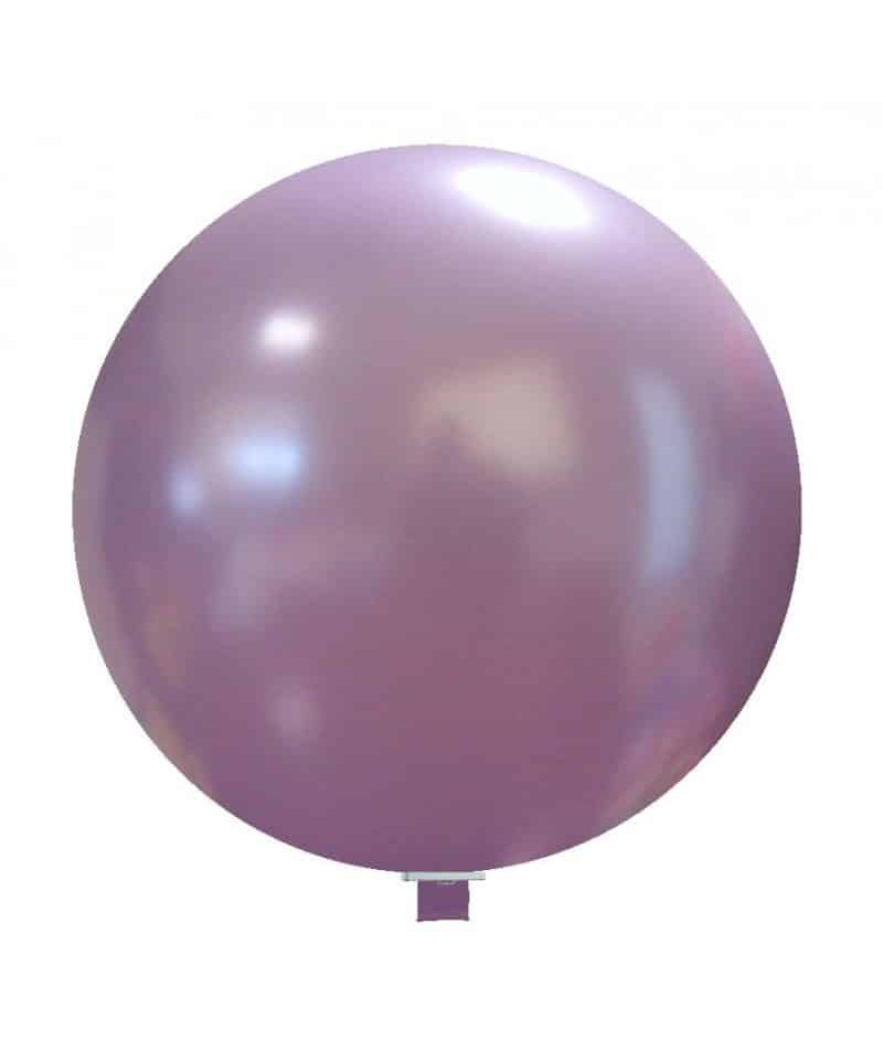 Palloncini personalizzati rotondi giganti metallizzati 75cm (min.10pz) 28 palloncini giganti metallizzati
