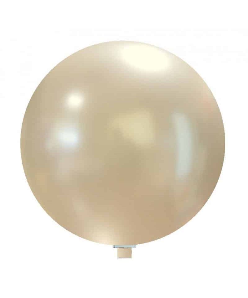 Palloncini personalizzati rotondi giganti metallizzati 75cm (min.10pz) 27 PT220 80cm 32 metallizzati perla 35