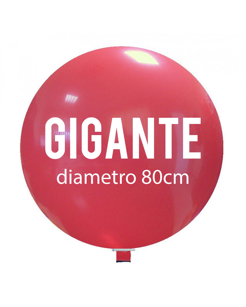 Palloncini personalizzati rotondi giganti 80cm (min.10pz