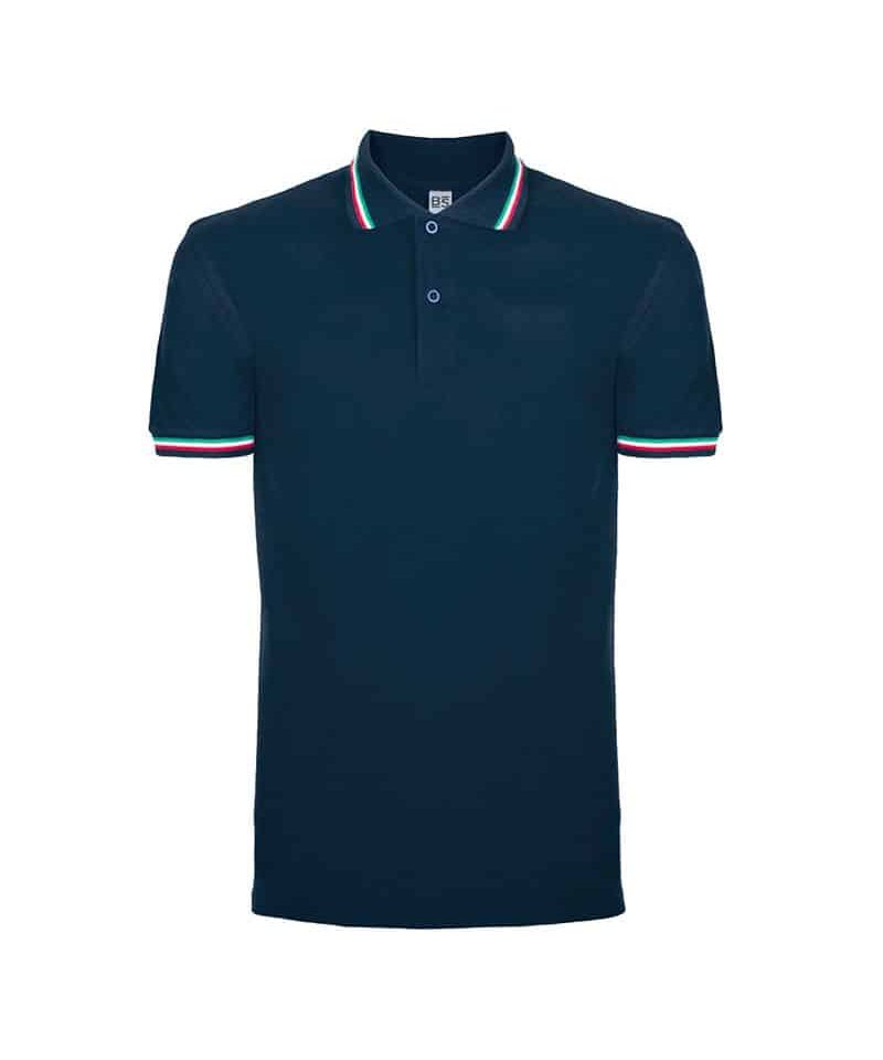 Polo Italia manica corta uomo Black Spider BS200 18 Polo-Italia-manica-corta-uomo-Black-Spider-BS200-blu-navy