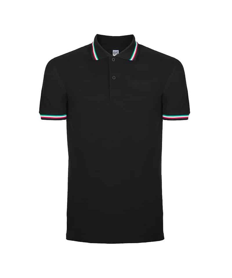 Polo Italia manica corta uomo Black Spider BS200 15 Polo-Italia-manica-corta-uomo-Black-Spider-BS200-nero