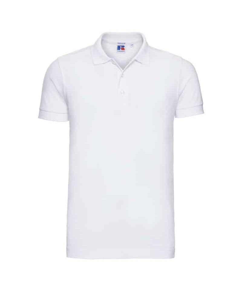 Polo Uomo stretch Russell JE566M 16 Polo-personalizzate-uomo-stretch-Russell-JE566M-bianco