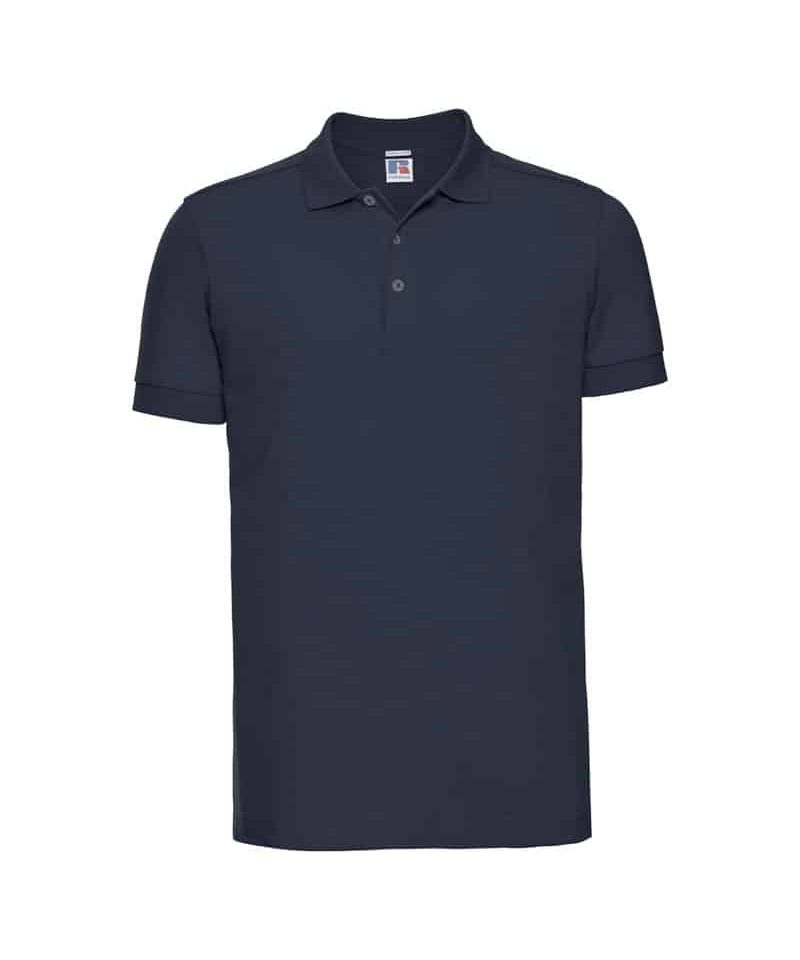 Polo-personalizzate-uomo-stretch-Russell-JE566M-blu-navy