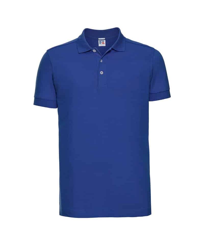 Polo-personalizzate-uomo-stretch-Russell-JE566M-blu-royal