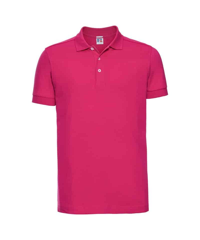 Polo Uomo stretch Russell JE566M 19 Polo-personalizzate-uomo-stretch-Russell-JE566M-fucsia
