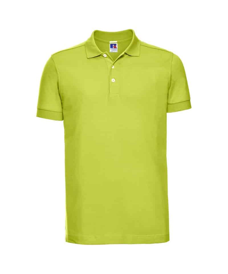 Polo Uomo stretch Russell JE566M 17 Polo-personalizzate-uomo-stretch-Russell-JE566M-verde-lime