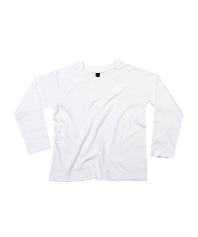 T-shirt-bambino-maniche-lunghe-Mantis-MAHM46-bianco
