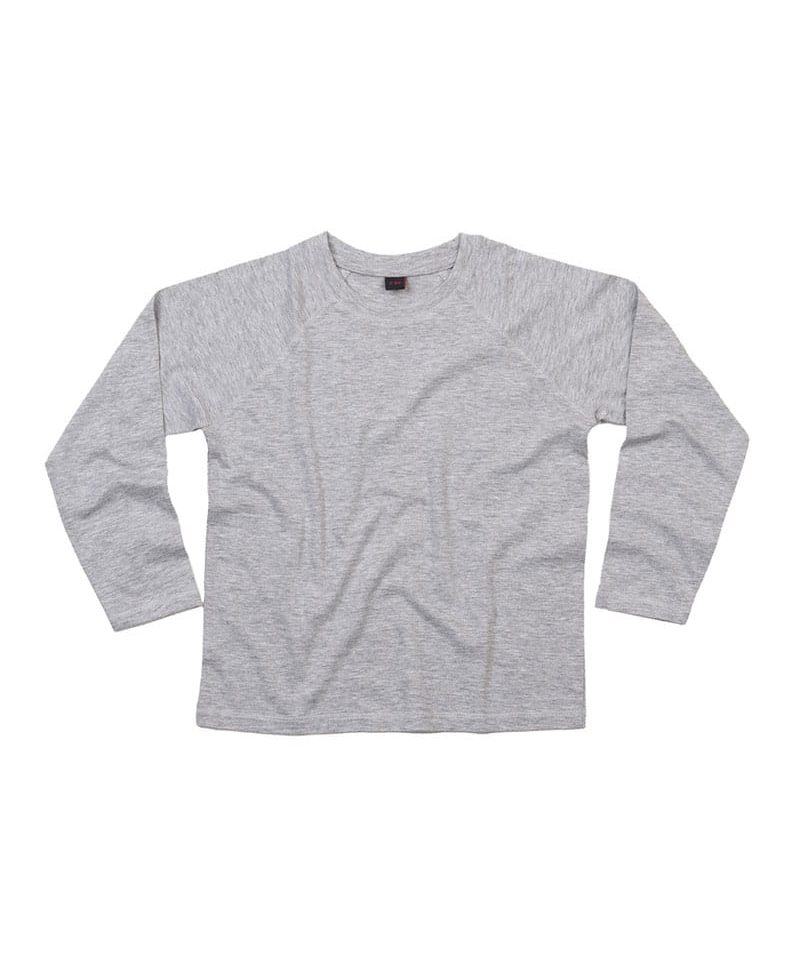 T-shirt-bambino-maniche-lunghe-Mantis-MAHM46-grigio