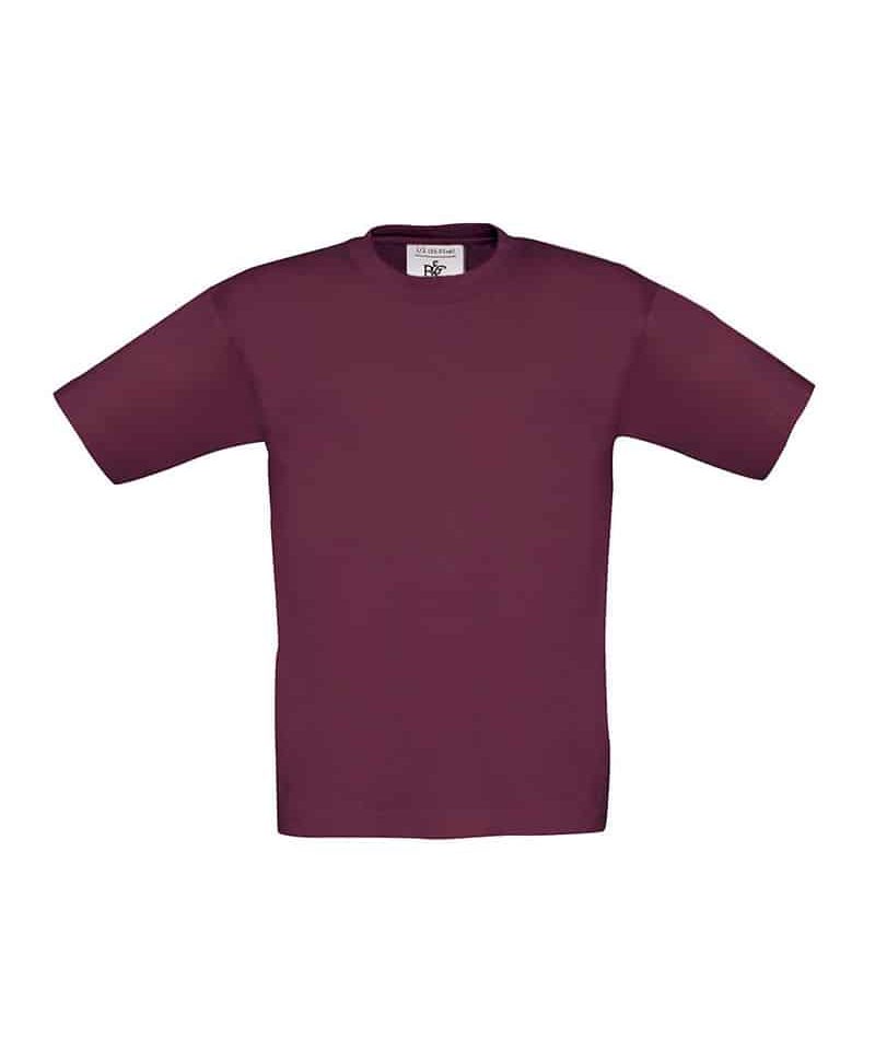 T-shirt bambino BC Collection BCTK300 burgundy