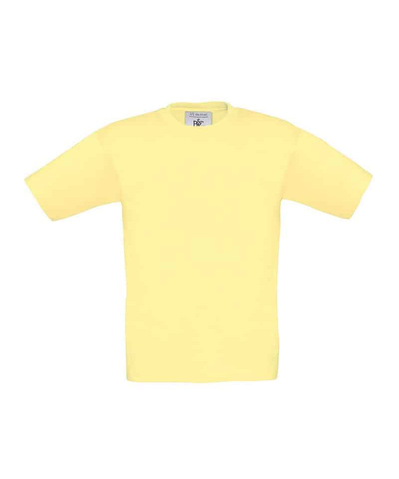 T-shirt bambino BC Collection BCTK300 giallo-chiaro