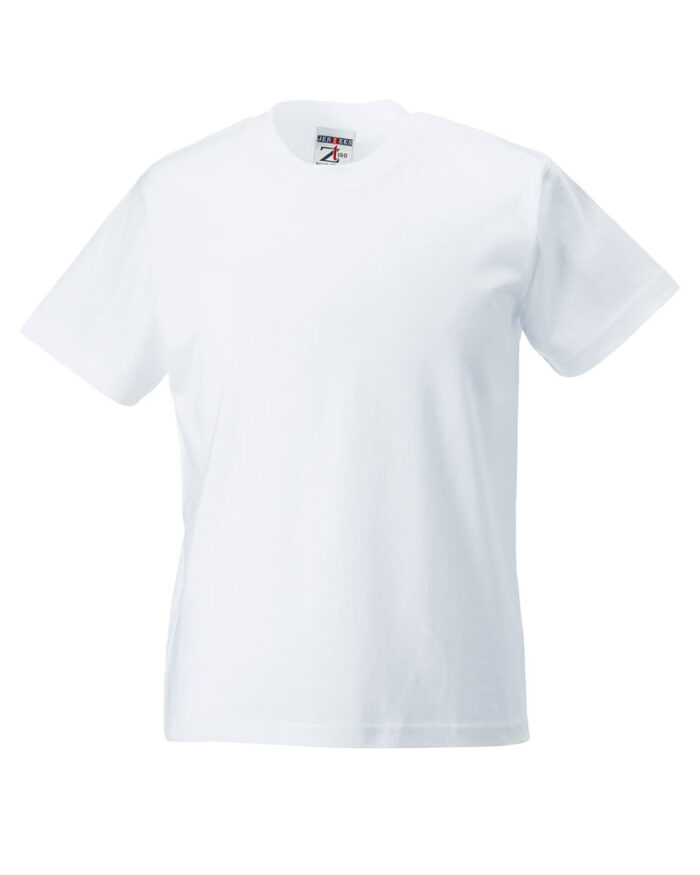 T-shirt-bambino-personalizzate-Russell-Jerzees-JEZT180B-bianco
