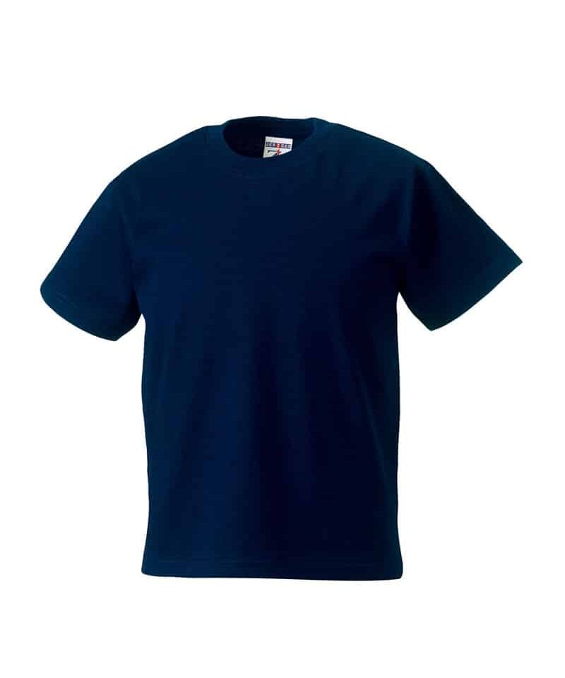 T-shirt-bambino-personalizzate-Russell-Jerzees-JEZT180B-blu-navy