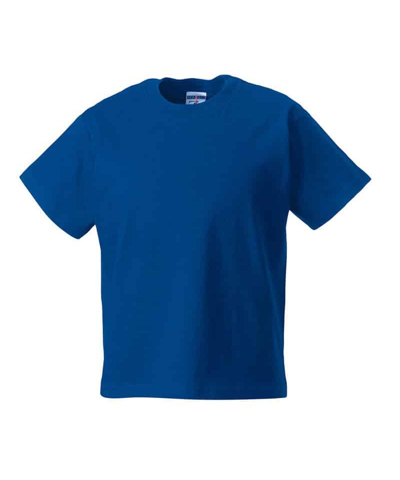 T-shirt-bambino-personalizzate-Russell-Jerzees-JEZT180B-blu-royal