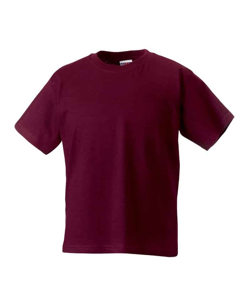 T-shirt-bambino-personalizzate-Russell-Jerzees-JEZT180B-burgundy