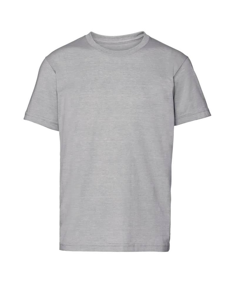 T-shirt bambino personalizzabili girocollo Russell JE165B 12 T-shirt-bambino-personalizzate-in-cotone-melange-JE165B-grigio-melange