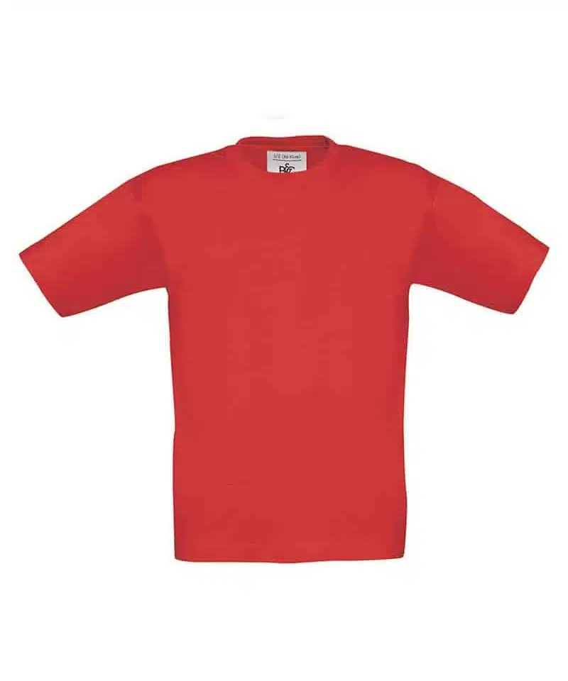 T-shirt-bambino-personalizzate-in-cotone-pesante-BC-collection-BCTK301-rosso