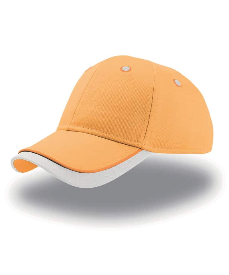cappellini-bambini-racing-personalizzati-Atlantis-ATKIDS-giallo-bianco