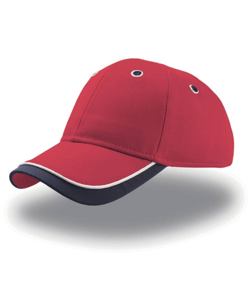 cappellini-bambini-racing-personalizzati-Atlantis-ATKIDS-rosso-blu